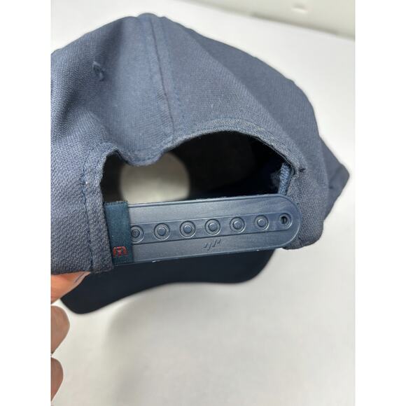 Travis Matthew Snapback 110 One Ten FlexFit Spell Out Hat Cap Blue - Picture 5 of 12